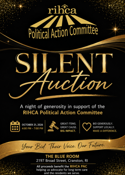 Silent auction flyer